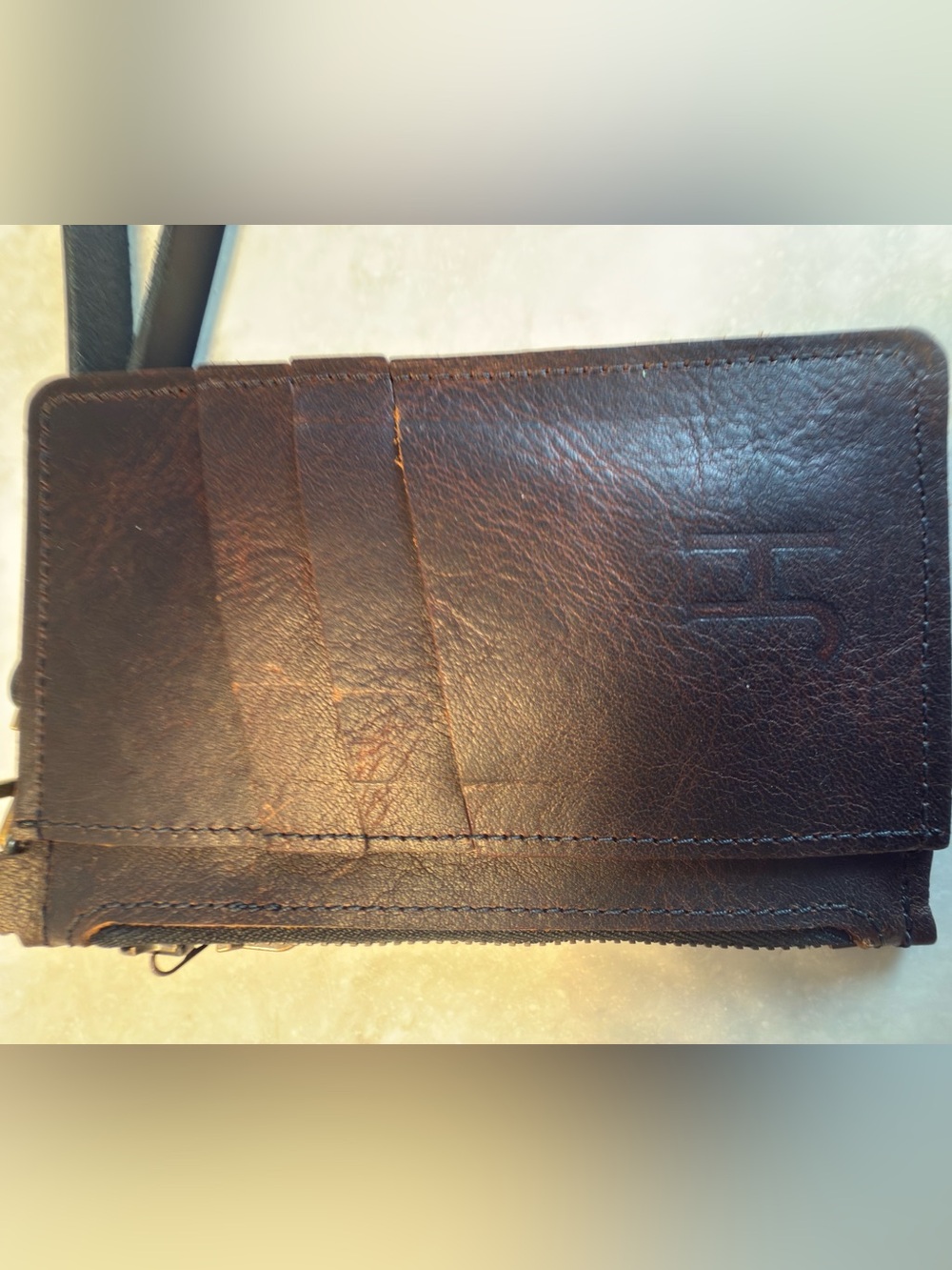 Women’s Leather Wristlet or Wallet - Picture 2 of 7